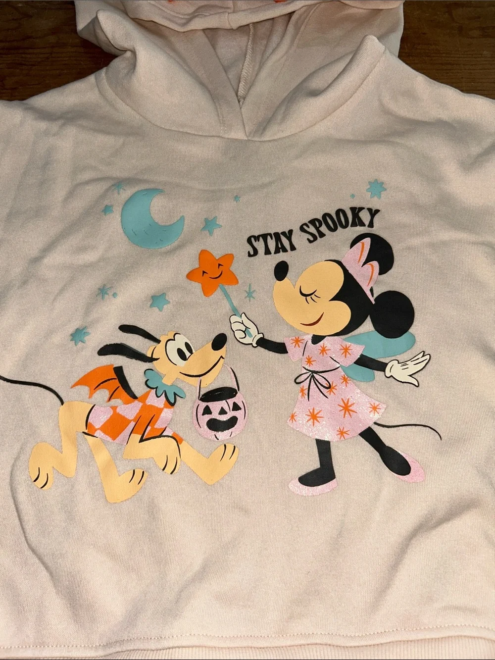 Disney Mickey & Minnie Mouse Stay Spooky Halloween Hoodie Tutu Dress Kids XL